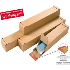 Colompac Colompac CP 072, Packaging box, Delivery, Brown, Rectangle, 115 mm, 115 mm