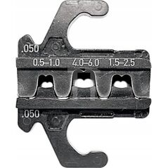 Rennsteig Rennsteig Werkzeuge 629 050 3 0 1 Krympeindsats Uisolerede fladstikforbindelser Stikbredde 4,8 /6,3 mm 0.5 til 6 mm² Passer til mærke Rennsteig Werkzeuge
