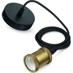 Lampa wisząca Philips Philips Vintage Cord lamp pendant cord, brushed gold, E27