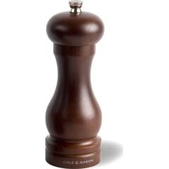 Młynek do przypraw Cole & Mason Saltkvarn CAPSTAN cole&mason™ - 16,5 cm - Mörk Bok Trä - Forest