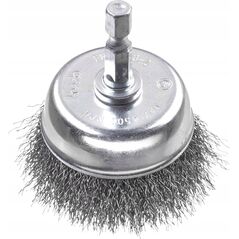 KWB kwb Cup brush, Cup brush, 6 mm, 5 cm, 0.3 mm, Metal, Stone, Metal