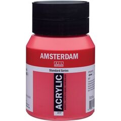 Artequipment Amsterdam Standard Series Acrylic Jar Transparent Red Medium 317