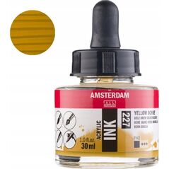 Artequipment Amsterdam Acrylic Ink Bottle Yellow Ochre 227