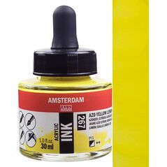 Artequipment Amsterdam Acrylic Ink Bottle Azo Yellow Lemon 267