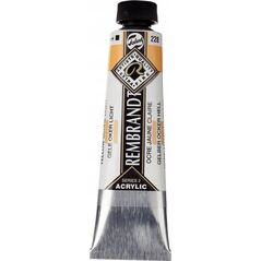 Artequipment Rembrandt Acrylic Colour Tube Yellow Ochre Light 228