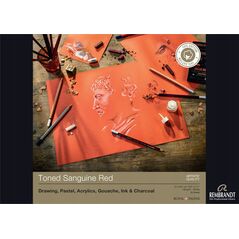 Artequipment Rembrandt Toned paper Sanguine Red A4 | 21 x 29.7 cm, 180 g, 50 sheets
