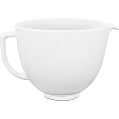 Robot planetarny KitchenAid KitchenAid 5KSM2CB5LW, Single, White, 4.7 L, Ceramic, Italy