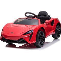McLaren Artura na akumulator dla dzieci Czerwony + Napęd 4x4 + Pilot + Wolny Start + EVA + Audio LED
