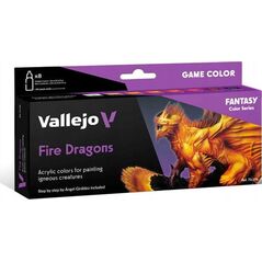 Vallejo Vallejo: 72.196 - Game Color - Fire Dragons (8x18 ml)
