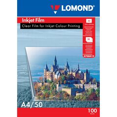 Lomond Lomond PET Film for inkjet printers Clear A4, 50 sheets