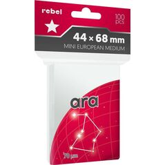 Rebel Koszulki na karty REBEL MEDIUM premium do kart gier planszowych 44x68 mm