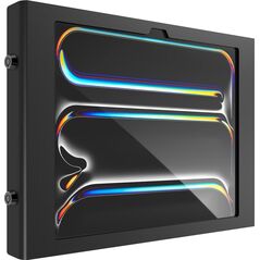 Stojak Compulocks Compulocks iPad Pro M4 13" (2024), Apex Secured Enclosure Wall Mount - Gehause - fur Tablett - gesichert - verriegelbar - Metallrahmen - Schwarz - Bildschirmgrosse: 33.02 cm (13") - Wandmontage - fur Apple 13-inch iPad Pro Wi-Fi (M4)