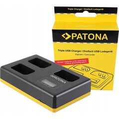 Ładowarka do aparatu Patona PATONA 01922 ładowarka akumulatorów Akumulator aparatu cyfrowego USB
