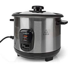 Multicooker Nedis Nedis KARC110AL szybkowar 1 l 400 W Czarny, Srebrny