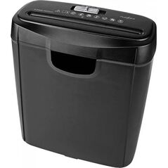 Niszczarka Nedis Nedis PASH112BKA4 niszczarka Rozdrabnianie taśmowe 22 cm Czarny