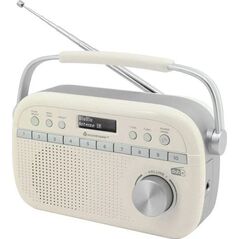 Radio Soundmaster Soundmaster DAB280BE radio Przenośny Analogowe i cyfrowe Beżowy