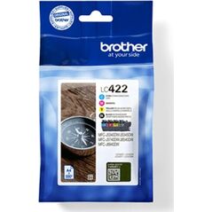 Brother Brother LC422VALDR nabój z tuszem 4 szt. Oryginalny Standardowa wydajność Czarny, Cyjan, Purpurowy, Żółty