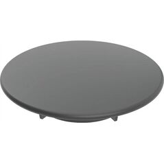 Geberit Geberit pokrywa odpływu d90, do syfonu brodzikowego, wysokość zasyfonowania 30/50mm, czarny mat 150.265.14.1