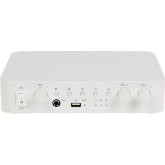 Hikvision 2-STREFOWY WZMACNIACZ SIECIOWY DS-QAE1A80G1-VB 80W Hikvision