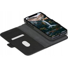 dbramante New York - iPhone 13 Pro Max 6.7" - Night Black - full grain pebbled leather cover