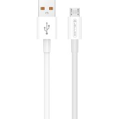 Kabel USB Jellico JELLICO kabel B1 Micro USB 3.1A 1M Biały