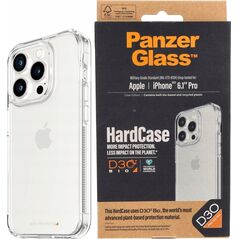 PanzerGlass PanzerGlass HardCase iPhone 15 Pro 6.1" D3O 3xMilitary grade transparent 1173