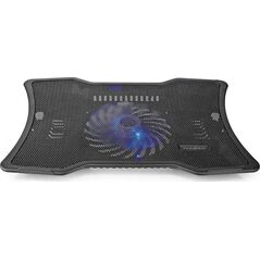 Nedis Nedis NBCR101BK stojak na laptop Podstawka na notebooka Czarny 43,2 cm (17")