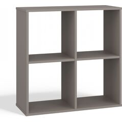 Topeshop REGAŁ KOMOROWY MALAX 2X2 - GLINA