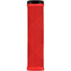 Lizard Skins Chwyty kierownicy LIZARDSKINS Single-Clamp Lock-On STRATA Candy Red klamry 130mm (NEW)