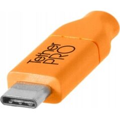 Kabel USB Tether Tools Tether Tools USB-C to USB-C 4,60m orange