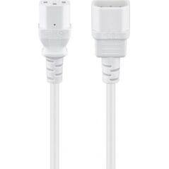 Kabel zasilający Triton Przedłużacz do urządzeń chłodniczych, 2 m, biały - Długość kabla 2 m