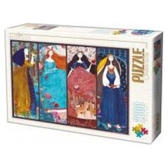 D-Toys Puzzle 2000 Andrea Kurti, Cztery księżniczki