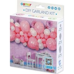 GoDan Girlanda balonowa DIY Baby Pink 65 balonów + ta¶ma