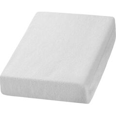 Activeshop Prześcieradło frotte białe