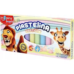 Teka Plastelina Pastelove 12 kolorów