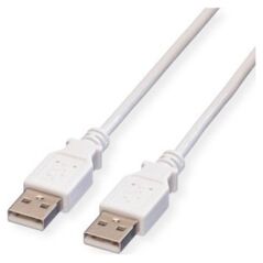 Kabel USB Value VALUE USB 2.0 Kabel, Type A-A, wit, 4,5 m