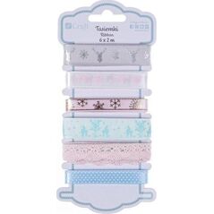 Dalprint Tasiemki DPCRAFT 6 x 2m Frosty pastels
