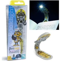 Thinking Gifts Flexilight Pals Robot Grey - Lampka do książki