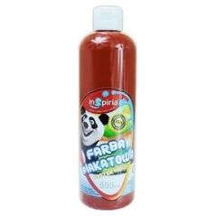 SCHEMAT Farba plakatowa brązowa 500ml
