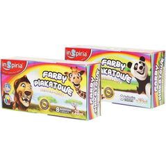 SCHEMAT Farby plakatowe 8 kolorów 20ml