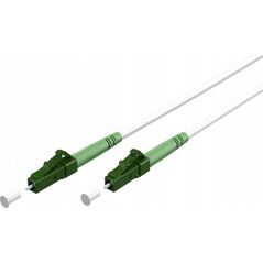 Goobay Kabel światłowodowy (FTTH), Singlemode (OS2) White, biały (Simplex), 2 m - Długość kabla 2 m