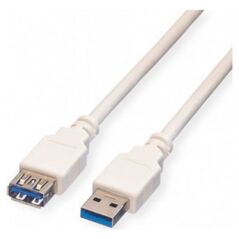 Kabel USB Triton Kabel USB 3.2 Gen 1, typ A, M/F, beżowy, 0,8 m