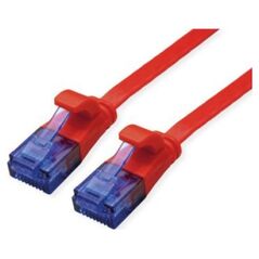 Triton VALUE Patchkabel UTP, Cat.6A (Class EA), extra plat, rood, 3 m