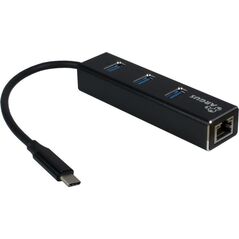HUB USB Triton Inter-Tech ARGUS IT-410 USB 3.2 Gen 1 (3.1 Gen 1) Type-C Czarny