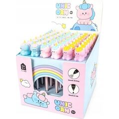 Teka Długopis żelowy Silky Unicorn (48szt)
