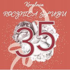 Teka Karnet Swarovski kwadrat CL4409 Rocznica ¦lubu 35