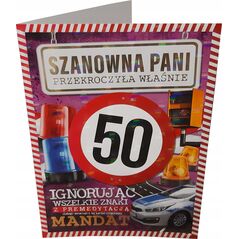 HENRY Karnet z mandatem 50-stka