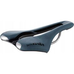 Selle Italia Siodło SELLE ITALIA SLR BOOST GRAVEL TI316, Superflow L (id match - L3), TI 316 Rail, Fibra-Tek, Light Gel, 209g, Niebieskie (NEW)