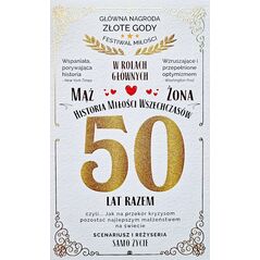 Teka Karnet 50 rocznica ¶lubu (złota)