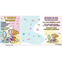 Stamp Karnet Young B6 + koperta wzór nr 33 Urodziny